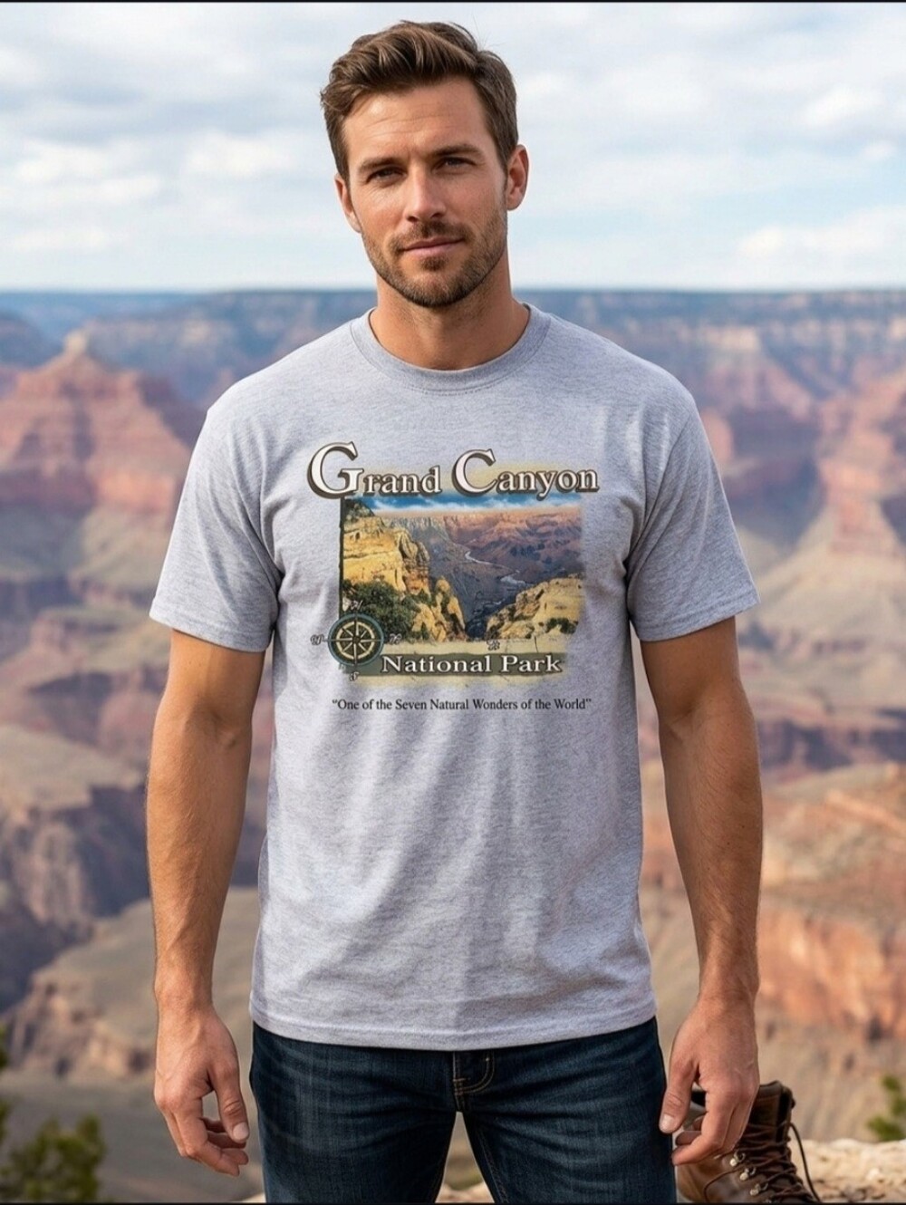 Grand Canyon National Park Vintage T Shirt Adult 2x Delta Pro Weight